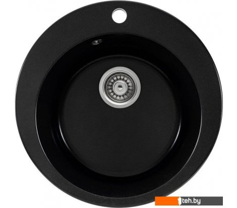  - Кухонные мойки Saniteco Linea (оникс с сифоном) - Linea (оникс с сифоном)