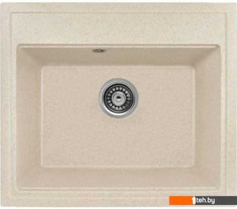  - Кухонные мойки Saniteco Mare (бежевый с сифоном) - Mare (бежевый с сифоном)