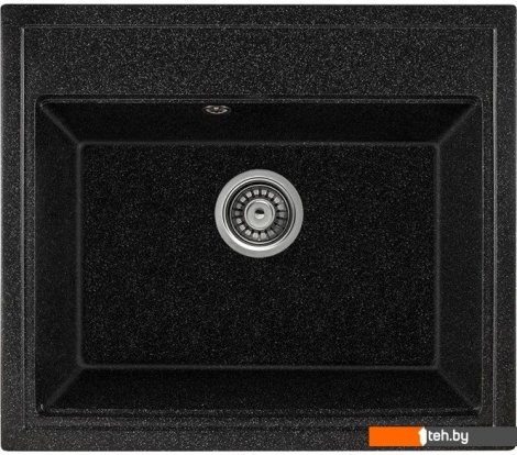  - Кухонные мойки Saniteco Mare (черный с сифоном) - Mare (черный с сифоном)