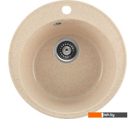  - Кухонные мойки Saniteco Nova (бежевый с сифоном) - Nova (бежевый с сифоном)