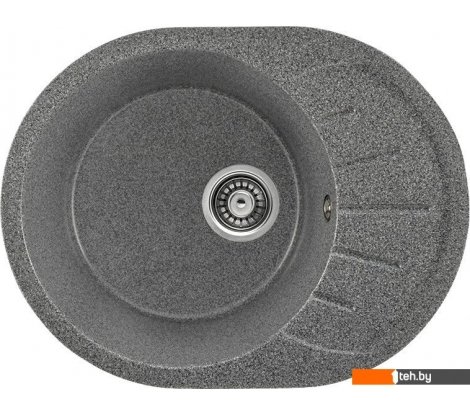  - Кухонные мойки Saniteco Pura (графит с сифоном) - Pura (графит с сифоном)