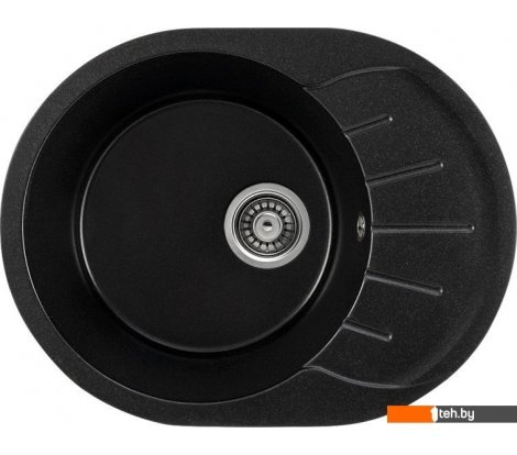  - Кухонные мойки Saniteco Pura (оникс с сифоном) - Pura (оникс с сифоном)