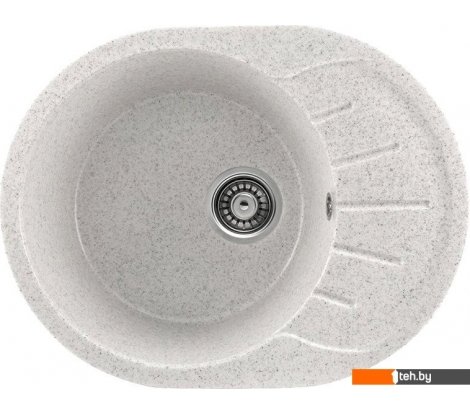  - Кухонные мойки Saniteco Pura (серый с сифоном) - Pura (серый с сифоном)