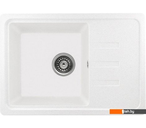  - Кухонные мойки Saniteco Rosa (белый с сифоном) - Rosa (белый с сифоном)