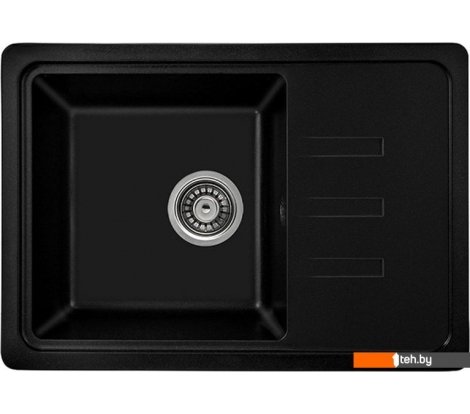  - Кухонные мойки Saniteco Rosa (оникс с сифоном) - Rosa (оникс с сифоном)