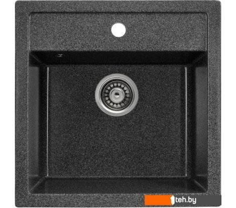  - Кухонные мойки Saniteco Terra (графит с сифоном) - Terra (графит с сифоном)