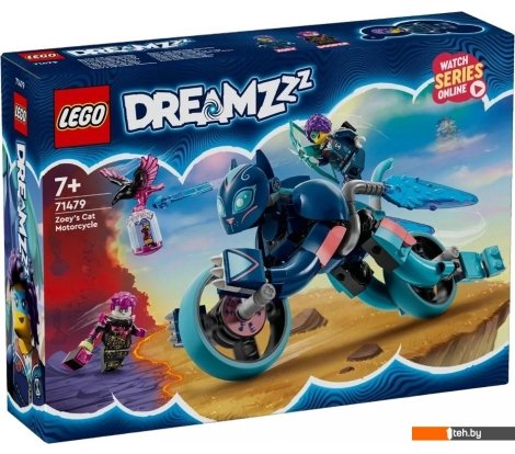  - Конструкторы LEGO DREAMZzz 71479 Мотоцикл Кот Зои - DREAMZzz 71479 Мотоцикл Кот Зои