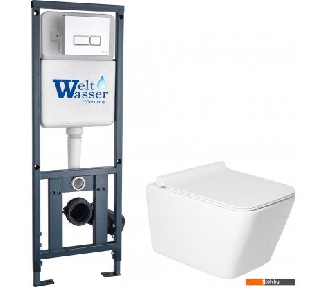  - Унитазы Saniteco KW-9004W + 410 + 410 SE CR - KW-9004W + 410 + 410 SE CR