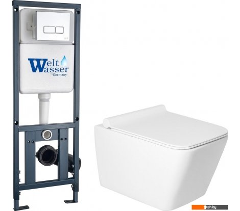  - Унитазы Saniteco KW-9004W + Marberg 410 SE CR + Marberg 410 - KW-9004W + Marberg 410 SE CR + Marberg 410