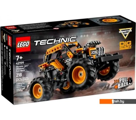  - Конструкторы LEGO Technic 42199 Monster Jam DIGatron Pull-Back - Technic 42199 Monster Jam DIGatron Pull-Back