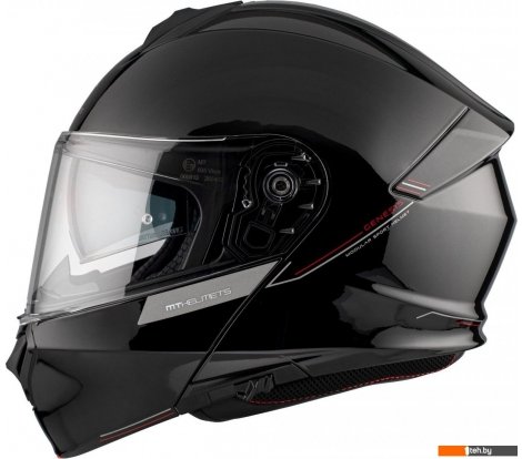  - Мотошлемы MT Helmets Genesis SV Solid A1 (XXL, черный глянцевый) - Genesis SV Solid A1 (XXL, черный глянцевый)
