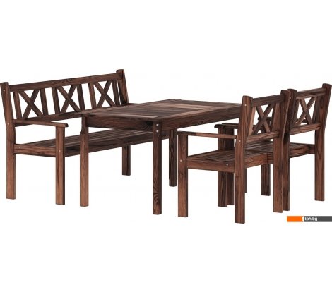  - Садовая мебель Sundays Ф-183 1/2/1 (орех) - Ф-183 1/2/1 (орех)