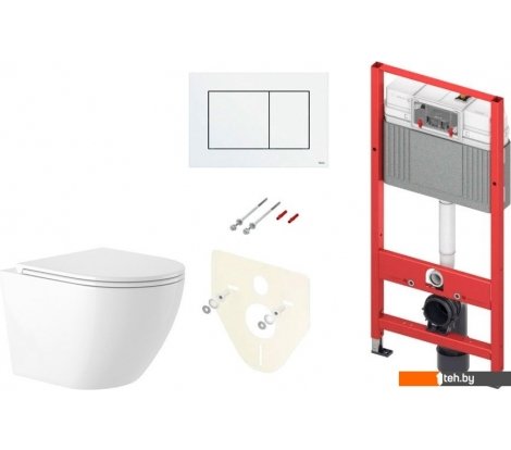  - Унитазы Saniteco KW-9003W Rimles + TECE Kit 9400413 - KW-9003W Rimles + TECE Kit 9400413