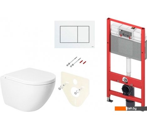  - Унитазы Saniteco KW-9003W Single Hole + TECE Kit 9400413 - KW-9003W Single Hole + TECE Kit 9400413