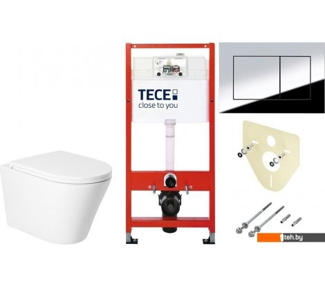 - Унитазы Saniteco KW-9005W + TECE Kit 9400412 - KW-9005W + TECE Kit 9400412