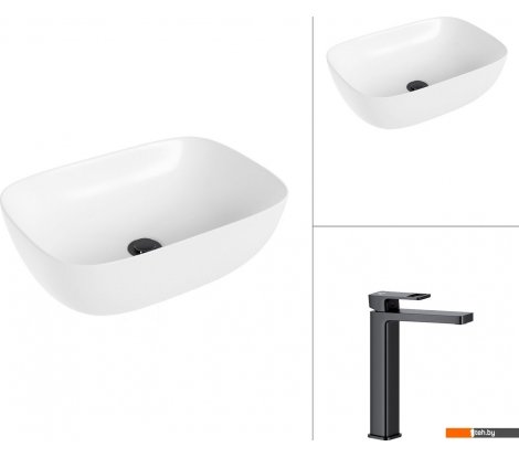  - Умывальники Lauter 21493A + Cascade 21СК0655BS - 21493A + Cascade 21СК0655BS