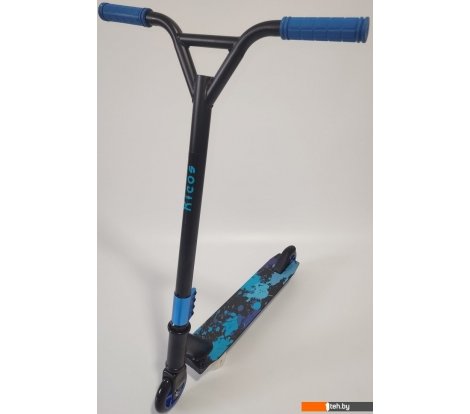  - Самокаты Ricos Flash JL-300A-4 (черный/синий) - Flash JL-300A-4 (черный/синий)