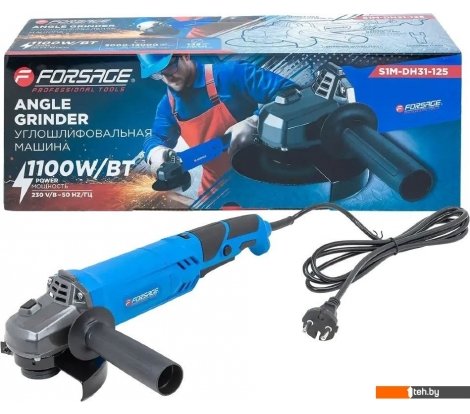  - Угловые шлифмашины (болгарки) FORSAGE F-S1M-DH31-125 - F-S1M-DH31-125