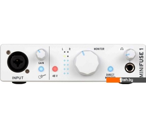  - Аудиоинтерфейсы Arturia MiniFuse 1 (белый) - MiniFuse 1 (белый)