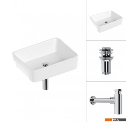  - Умывальники Lauter 21675 + клапан 21190CH + сифон 21635CH (хром) - 21675 + клапан 21190CH + сифон 21635CH (хром)