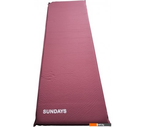  - Туристические коврики Sundays ZC-SIM001-1 (5 см, бордовый) - ZC-SIM001-1 (5 см, бордовый)