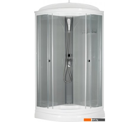  - Душевые кабины Saniteco SNT-84 90х90 (серый/прозрачное стекло) - SNT-84 90х90 (серый/прозрачное стекло)