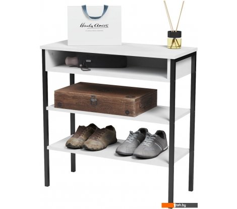  - Полки, стеллажи, системы хранения Mio Tesoro Mila Loft (белый/черный) - Mila Loft (белый/черный)