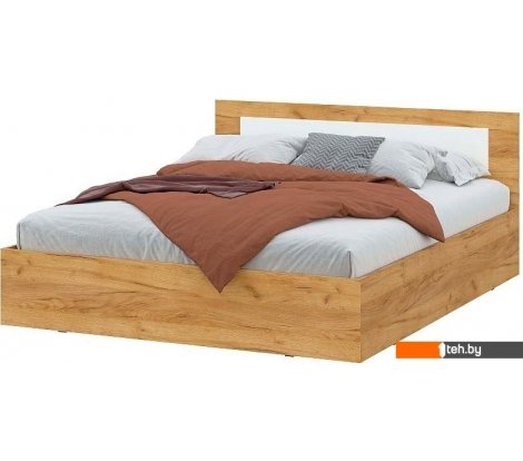  - Кровати Mio Tesoro Дольче 160x200 (дуб золотистый/белый) - Дольче 160x200 (дуб золотистый/белый)
