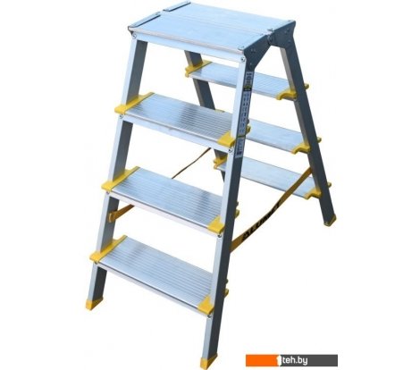  - Лестницы и стремянки Алюмет ASD 5204 (2х4 ступеней) - ASD 5204 (2х4 ступеней)