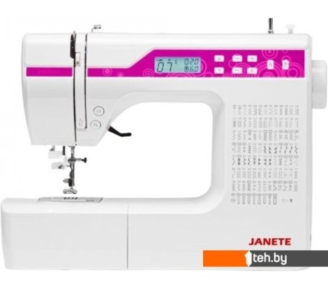  - Швейные машины Janete 2600A (розовый) - 2600A (розовый)