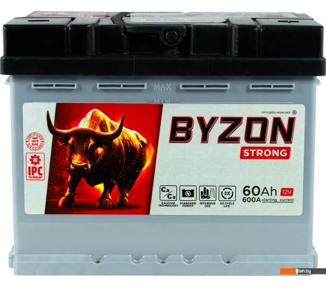  - Автомобильные аккумуляторы BYZON R+ (60 А·ч) - R+ (60 А·ч)