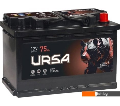  - Автомобильные аккумуляторы Ursa Extra Power L+ (75 А·ч) - Extra Power L+ (75 А·ч)