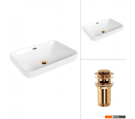 - Умывальники Lauter 21441B + клапан 21190G - 21441B + клапан 21190G
