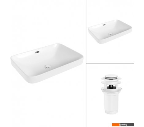  - Умывальники Lauter 21441B + клапан 21190W - 21441B + клапан 21190W