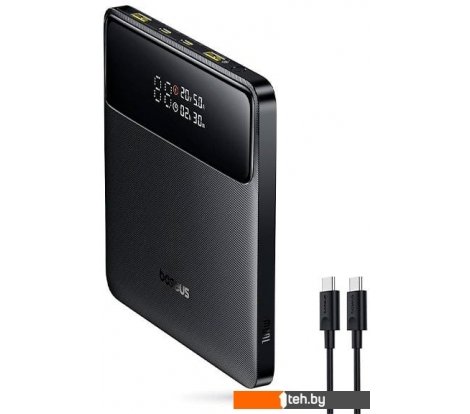  - Портативные зарядные устройства Baseus H1 Fast Charging Power Bank with Digital Display 20000mAh (черный) - H1 Fast Charging Power Bank with Digital Display 20000mAh (черный)