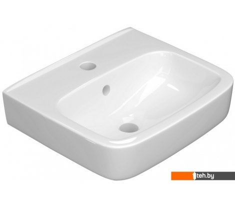  - Умывальники Керамин Сквэа 45 (с отверстием белый + крепление) - Сквэа 45 (с отверстием белый + крепление)