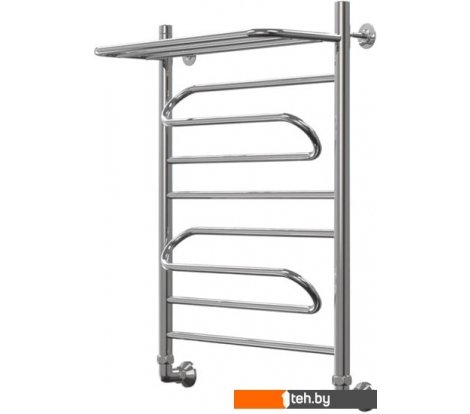  - Полотенцесушители Granula Браво, нижнее подключение с полкой 50х85 см - Браво, нижнее подключение с полкой 50х85 см