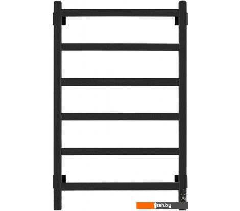  - Полотенцесушители Granula Квадро 50x80 (терморегулятор, черный матовый) - Квадро 50x80 (терморегулятор, черный матовый)