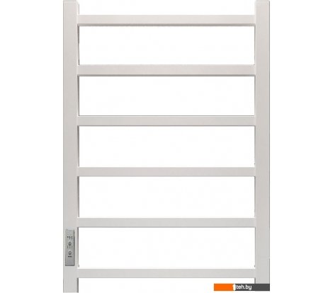  - Полотенцесушители Granula Квадро 50x80 (терморегулятор с таймером слева, белый глянец) - Квадро 50x80 (терморегулятор с таймером слева, белый глянец)