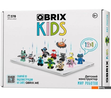  - Конструкторы QBRIX Kids Мир роботов 30026 - Kids Мир роботов 30026