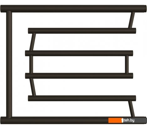  - Полотенцесушители Двин D Pobeda 50/60 (черный матовый) - D Pobeda 50/60 (черный матовый)