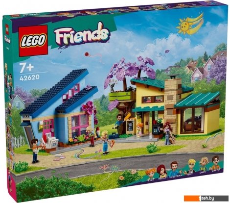  - Конструкторы LEGO Friends 42620 Дома Олли и Пейсли - Friends 42620 Дома Олли и Пейсли