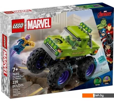  - Конструкторы LEGO Монстр-трак Халка против Таноса 76312 - Монстр-трак Халка против Таноса 76312