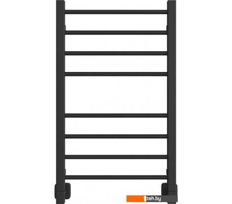  - Полотенцесушители Двин S plaza 80/50 (черный матовый) - S plaza 80/50 (черный матовый)