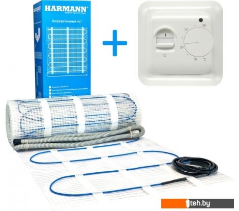  - Теплые полы Harmann W160-005 0.5 кв.м. 80 Вт (с терморегулятором MST-1) - W160-005 0.5 кв.м. 80 Вт (с терморегулятором MST-1)