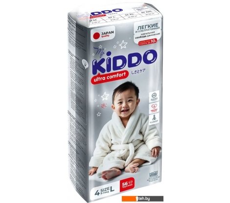  - Детские подгузники MyKiddo Ultra Comfort L 9-14 кг (56 шт) - Ultra Comfort L 9-14 кг (56 шт)