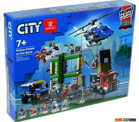  - Конструкторы King 79019 Полицейская погоня в банке - 79019 Полицейская погоня в банке