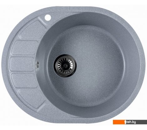  - Кухонные мойки Marblan Ovata R (серебристый) - Ovata R (серебристый)