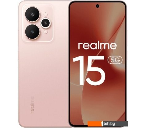  - Мобильные телефоны Realme 15 5G RMX5106 12GB/256GB международная версия (розовый) - 15 5G RMX5106 12GB/256GB международная версия (розовый)