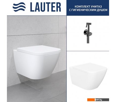  - Унитазы Lauter Nuremberg 21811 + Breez 21GN7072BM - Nuremberg 21811 + Breez 21GN7072BM